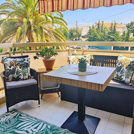 Bel Appartement A 50M De La Plage, 2 Pieces Climatisees, Parking Prive Антиб Экстерьер фото